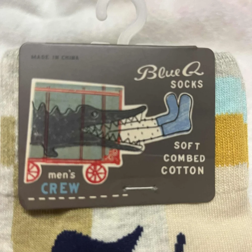 Blue Q 7th Grader For Life Gag Gift Novelty Men's Crew Socks
